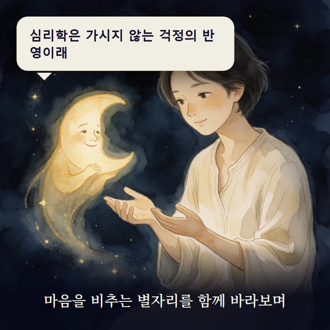 이야기 3컷 — 마음을 비추는 별자리를 함께 바라보며