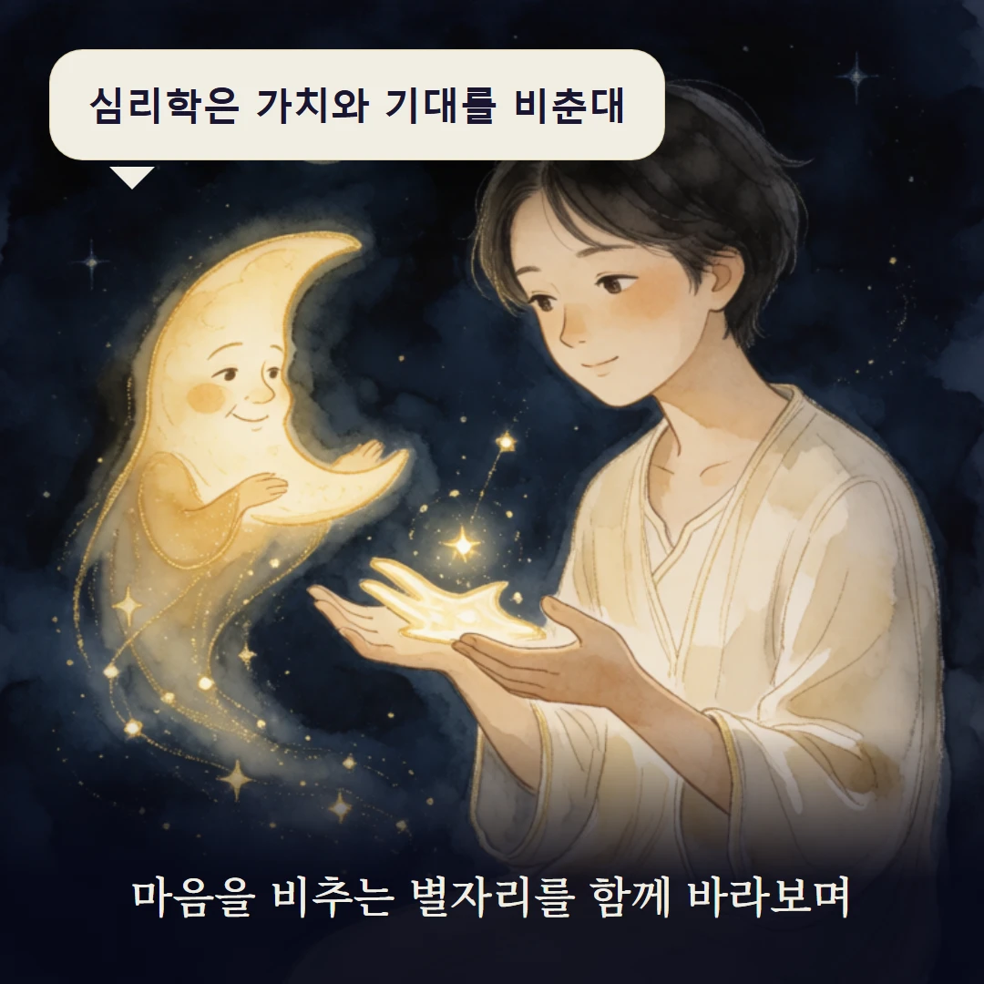 이야기 3컷 — 마음을 비추는 별자리를 함께 바라보며