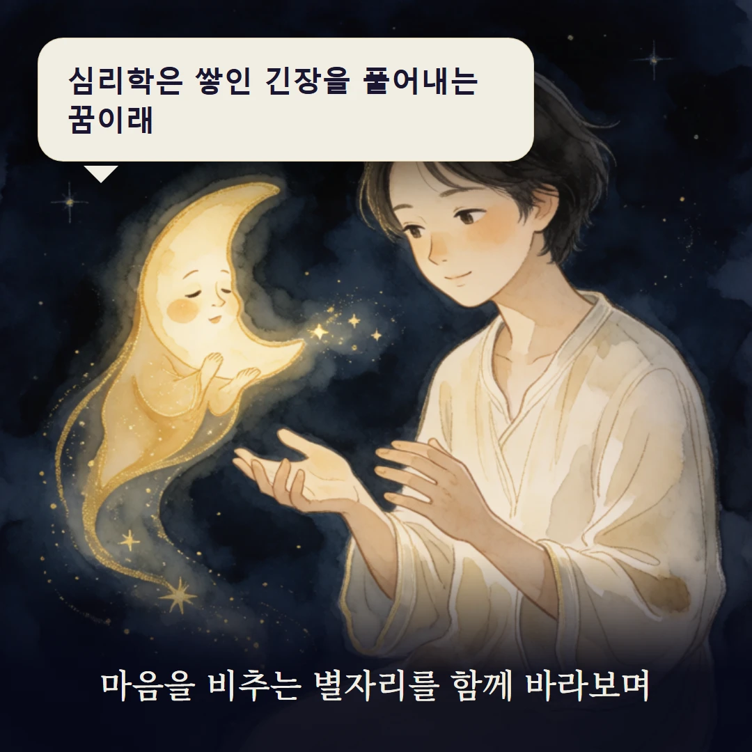 이야기 3컷 — 마음을 비추는 별자리를 함께 바라보며