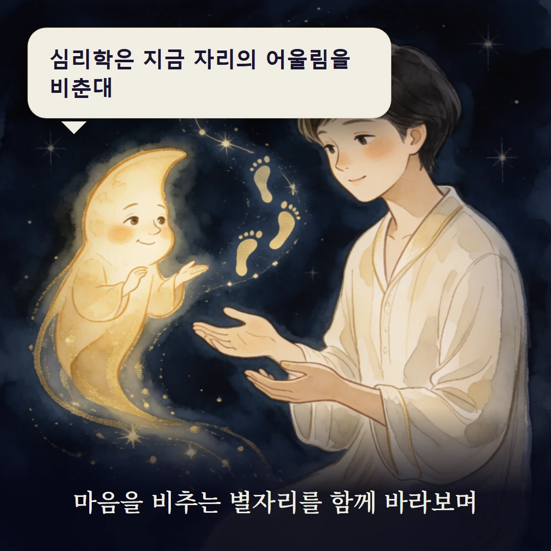 이야기 3컷 — 마음을 비추는 별자리를 함께 바라보며