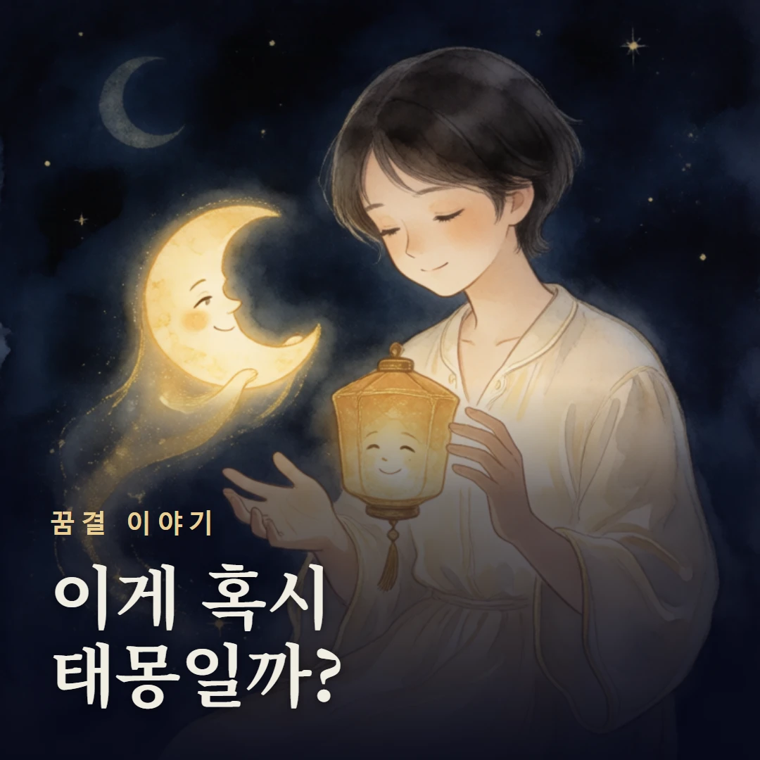 꿈결 이야기 표지 — 이게 혹시 태몽일까?