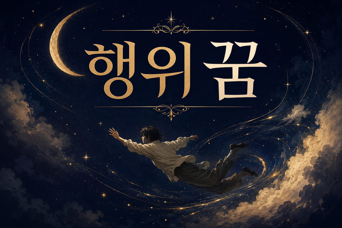 행위·사건 꿈
