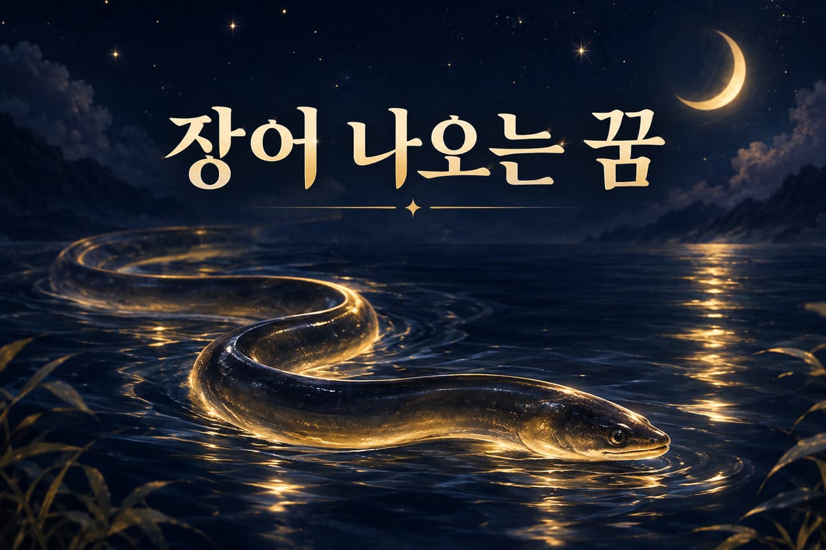 장어 꿈 해몽 — 문헌은 뱀을 닮았다고 적었다