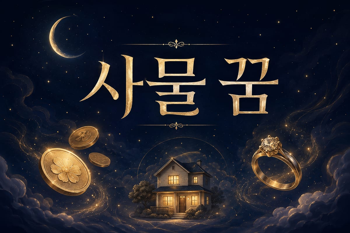사물·돈 꿈