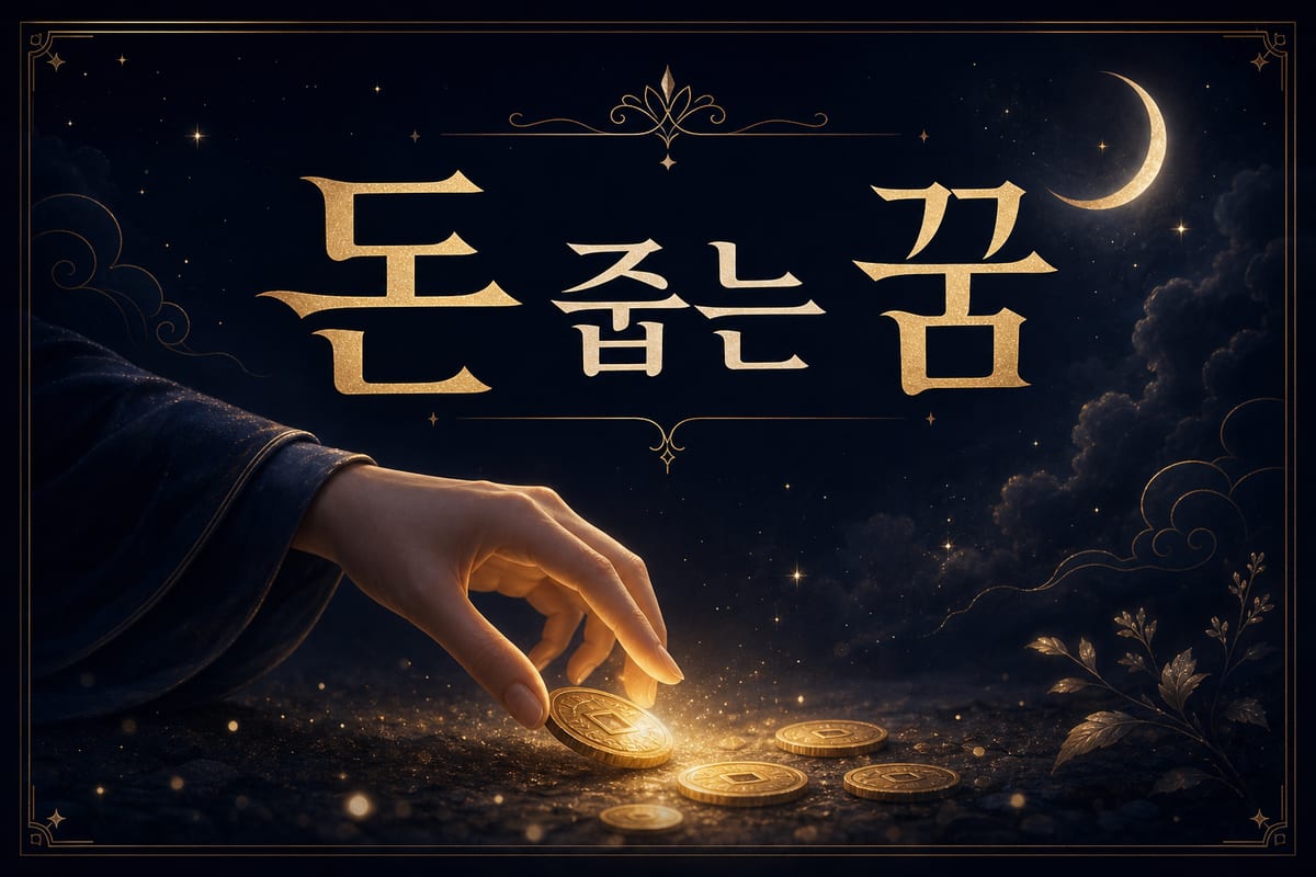돈 줍는 꿈 해몽 — 뜻밖의 횡재일까 작은 근심일까