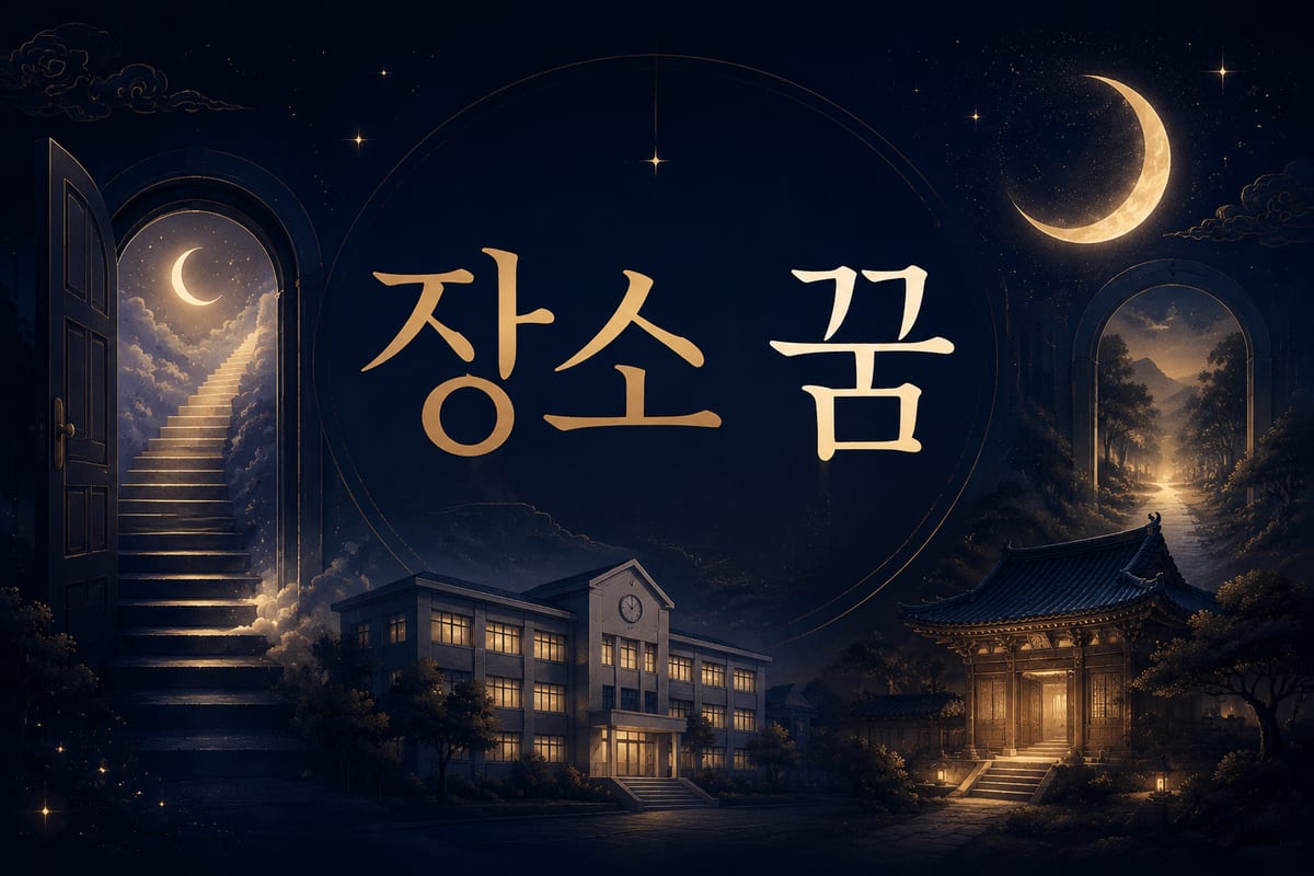 장소 꿈